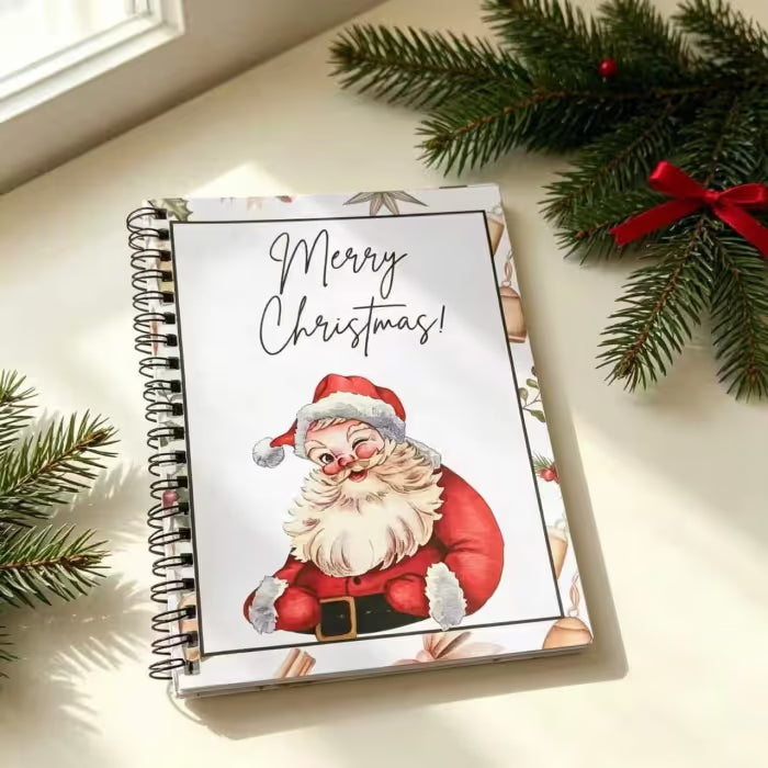 DIY Spiral-Bound Christmas Gift Card Book | Personalized Festive Xmas Gift