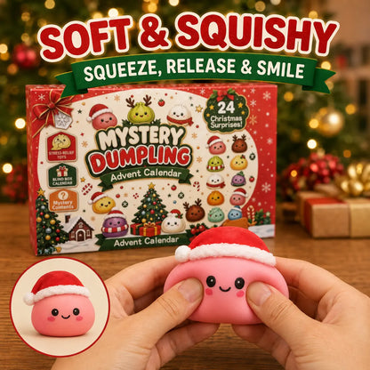 24 Days of Christmas Surprises – Dumpling Squishy Advent Calendar 🎄