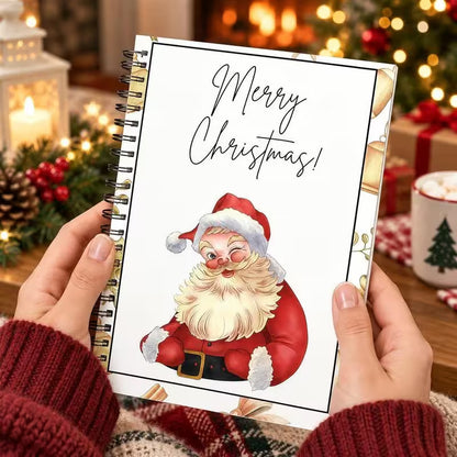 DIY Spiral-Bound Christmas Gift Card Book | Personalized Festive Xmas Gift